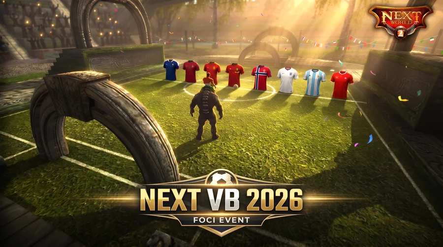 Next VB 2026 Foci Event (10 percenként)